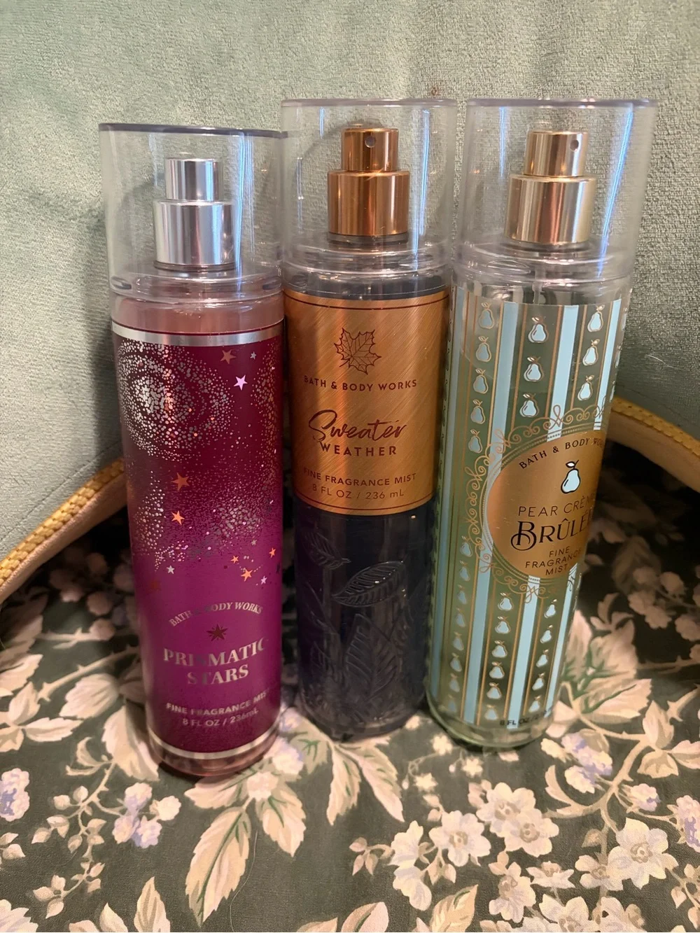 Bath and body Works trio of fine fragrance limited editions. Lightly used